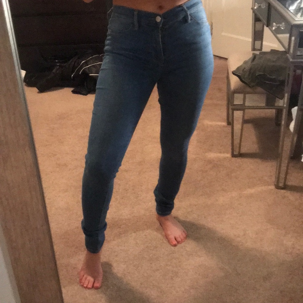 Jeggings light blue size 26 from Pacsun